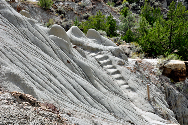 stairs on the Cap Rock Trail